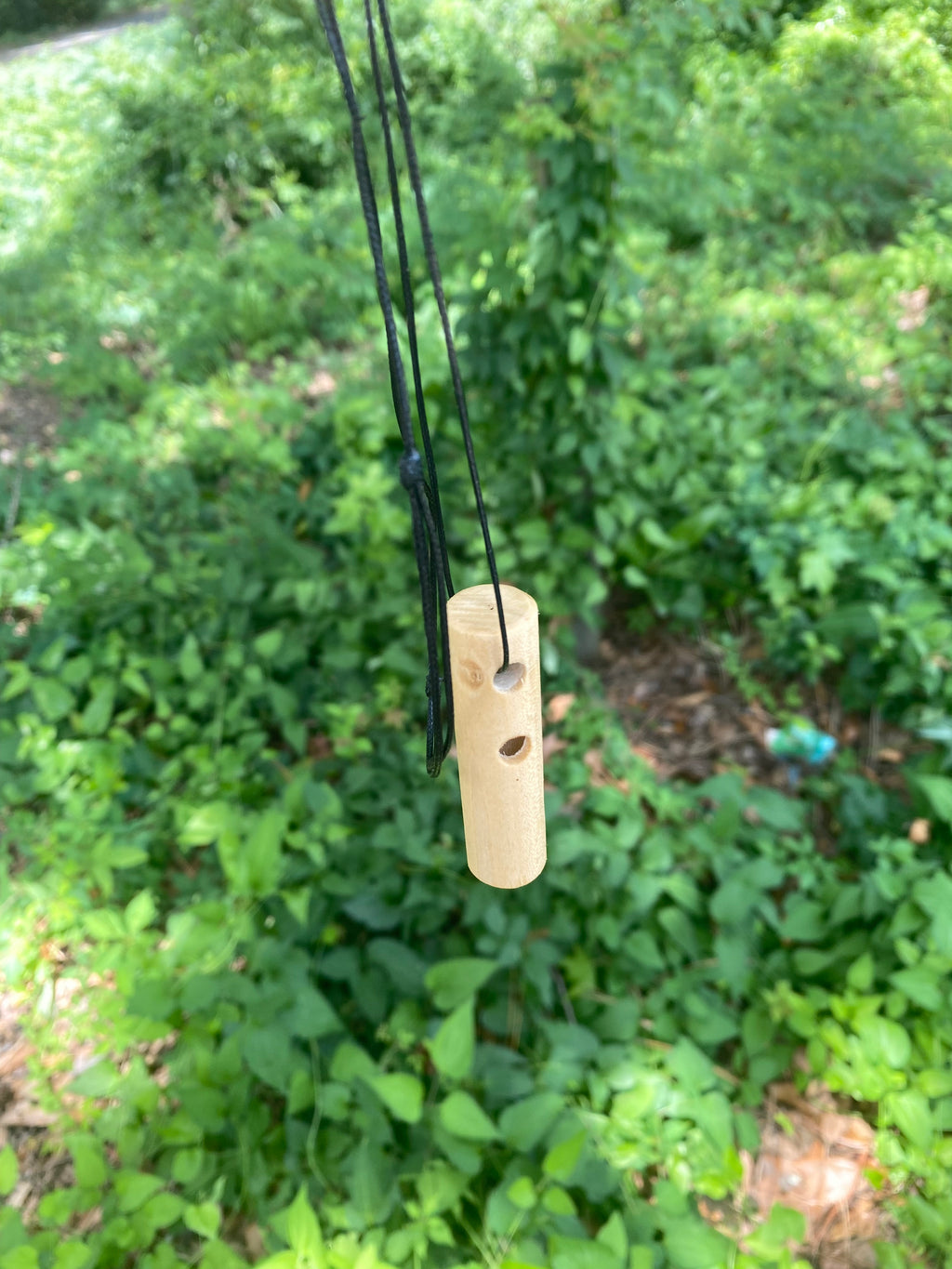 Handmade cardinal and mockingbird songbird whistle | traditional wooden bird call crafted by Lumbee artisan RiverFlutes